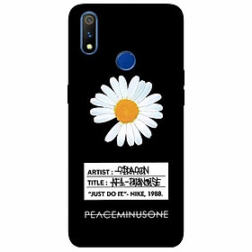 Ốp lưng in cho Realme 3 Mẫu Cúc To Có Nhãn