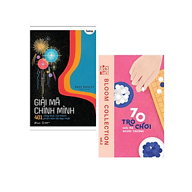 Combo sách khám phá thế giới nội tâm:  Giải mã chính mình + 70 trò chơi giải mã người thương