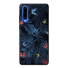 Ốp lưng in cho Huawei P30 mẫu Bướm Đậu - Hàng chính hãng