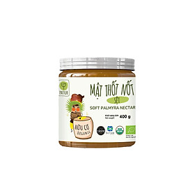 Mật thốt nốt sệt hữu cơ 400G | USDA Organic| Nguyên Chất, Tự Nhiên & Vì Sức Khỏe | Đặc sản An Giang