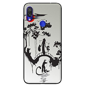 Ốp lưng in cho Xiaomi Redmi Note 7 mẫu Cha Mẹ - Hàng chính hãng