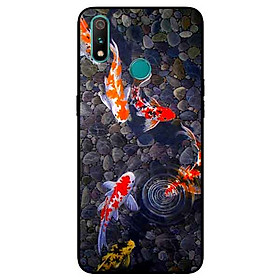 Ốp Lưng in cho Realme 3 Pro Mẫu Cá Chép Sống Động - Hàng Chính Hãng