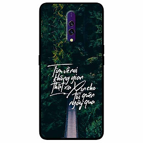 Ốp lưng in cho Oppo K3 Mẫu Tìm Về Nơi Xa