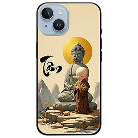 Ốp lưng dành cho Iphone 15 - 15 Plus - 15 Pro - 15 Pro Max - Chú Tiểu Tâm Nâu - Hàng Chính Hãng