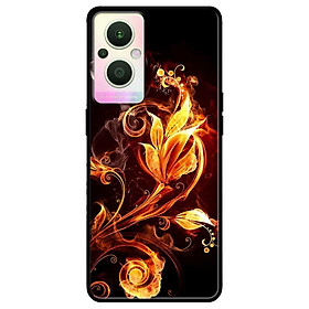Ốp lưng dành cho Oppo A16K - Oppo A36 / A76 - Oppo Reno 7z 5G mẫu Hoa Lửaa