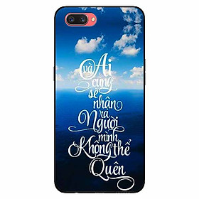 Ốp lưng in cho Oppo A3s/ A5 2018 Mẫu Không Thể Quên