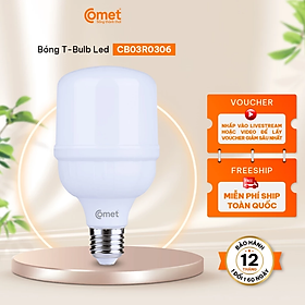 Bóng đèn Led Bulb Comet ReBel CB03R306 30W ánh sáng trắng công suất lớn tiết kiệm điện