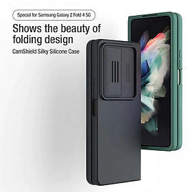 Ốp lưng Galaxy Z Fold 4 Nillkin CamShield Silky chính hãng- Hàng chính hãng