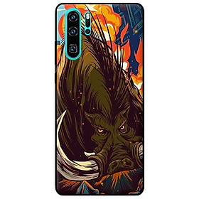 Ốp in cho Huawei P30 Pro Lợn Rừng - Hàng chính hãng