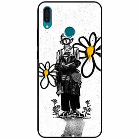 Ốp lưng in cho Huawei Y9 2019 Mẫu Chàng Trai Hoa Cúc