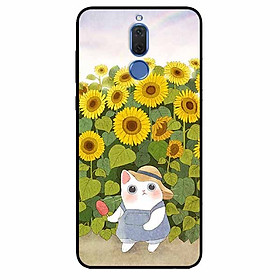 Ốp lưng dành cho Huawei Nova 2i mẫu Mèo Mập Hướng Dương