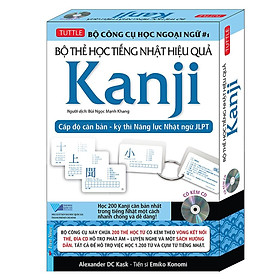 Sách - Bộ Thẻ Học Tiếng Nhật Hiệu Quả Kanji - First News