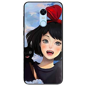 Ốp lưng in cho Xiaomi Redmi note 4x/ Redmi Note 4 Mẫu Cô Gái Cầm Dù