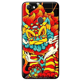 Ốp in cho Oppo F5 Lân Đỏ Vàng - Hàng chính hãng