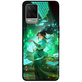 Ốp lưng cho Oppo A54 - A55 - A56 5G - A55s - A18 - A38 - A58 - Thiếu Nữ Xanh - Hàng Chính Hãng