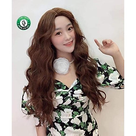 Tóc giả nữ 2 mái xù cao cấp