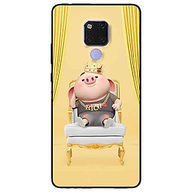 Ốp lưng in cho Huawei Mate 20 Mẫu Heo Vua
