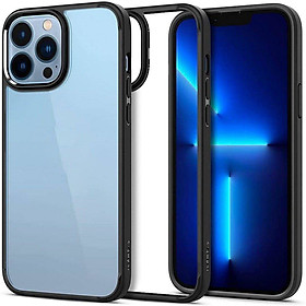 Ốp lưng chống sốc viền cao su cho iPhone 13 Pro Max (6.7 inch) thiết kế mặt lưng trong suốt Hiệu Rock hybrid Protective Case (độ đàn hồi cao, bảo vệ toàn diện, tản nhiệt tốt) - hàng nhập khẩu