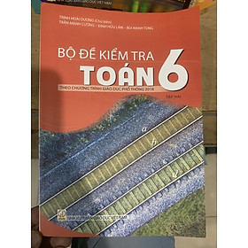 Bộ đề kiểm tra toán 6 tập 2