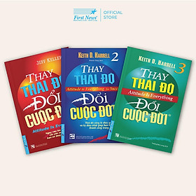 Sách - Thay Thái Độ Đổi Cuộc Đời - Combo 3 Tập