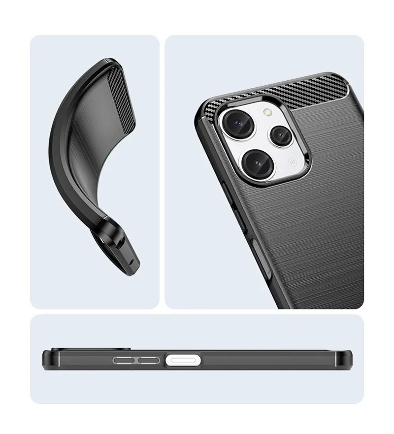 Ốp lưng chống sốc Likgus cho Xiaomi Redmi 12 (chuẩn quân đội, chống va đập, chống vân tay) - Hàng chính hãng