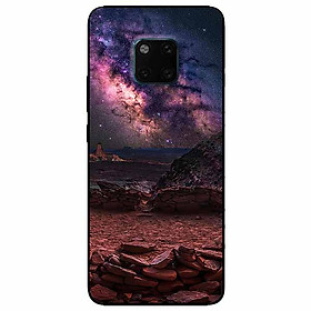 Ốp lưng dành cho Huawei Mate 20 Pro mẫu Trời Đất Galaxy