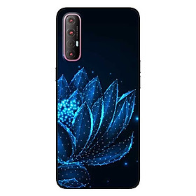 Ốp lưng dành cho Oppo Reno 3 Pro mẫu Sen Đêm