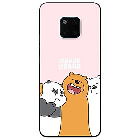 Ốp in cho Huawei Mate 20 Pro 3 Chú Gấu Ôm - Hàng chính hãng