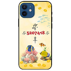 Ốp lưng dành cho Iphone 12 - 12 Pro - 12 Pro Max - 13 Mini - 13 - 13 Pro - 13 Pro Max - Con Số May Mắn - Hàng Chính Hãng