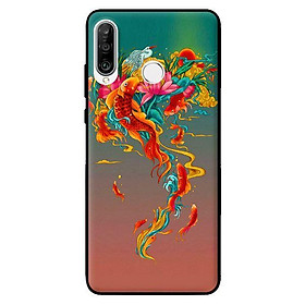 Ốp in cho Huawei P30 Lite Đàn Cá Chép - Hàng chính hãng