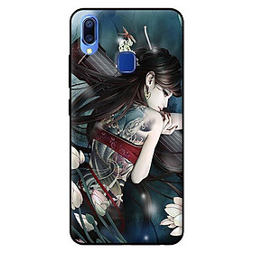 Ốp lưng in cho Vivo Y95 mẫu Girl Tatto - Hàng chính hãng