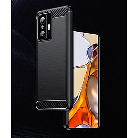 Ốp lưng chống sốc Vân Sợi Carbon cho Xiaomi 11T / 11T Pro - Hàng nhập khẩu