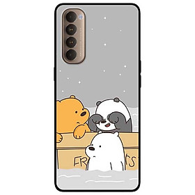 Ốp lưng dành cho Oppo Reno 4 Pro mẫu 3 Chú Gấu 1
