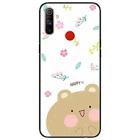 Ốp lưng dành cho Realme C3 mẫu Gái Happy