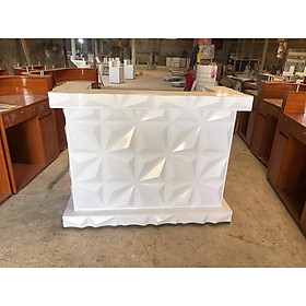 Quầy Thu Ngân & Quầy Bar Ngang 1m Ván MDF Chống Ẩm