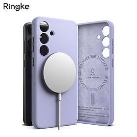 Ốp lưng cho Samsung Galaxy S24 Ultra/S24 RINGKE Silicone Magnetic - Hàng Chính Hãng