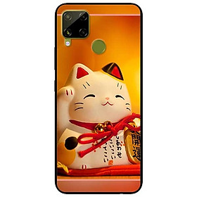 Ốp lưng dành cho Realme C15 mẫu Mèo May Mắn 10