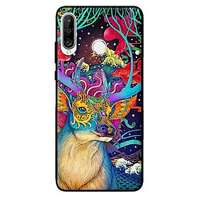 Ốp in cho Huawei P30 Lite Hươu Và Cá Rồng - Hàng chính hãng
