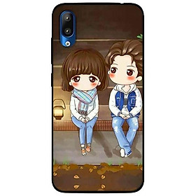 Ốp lưng dành cho Vsmart Star mẫu Anime Cặp Đôi Ngồi