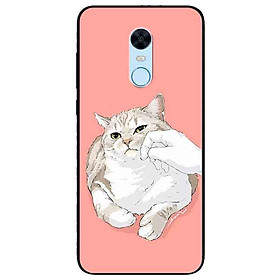 Ốp lưng in cho Xiaomi Redmi note 4x/ Redmi Note 4 Mẫu Mèo Mập