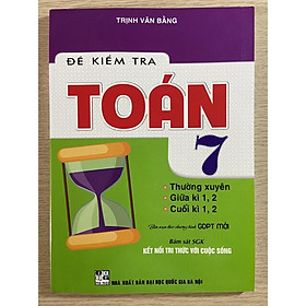 Sách - Đề kiểm tra Toán 7