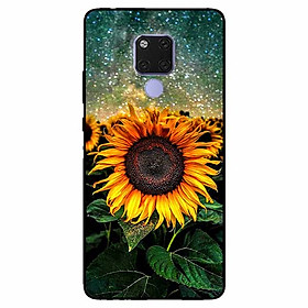 Ốp lưng dành cho Huawei Mate 20 mẫu Hướng Dương Galaxy
