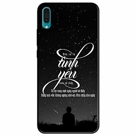 Ốp lưng in cho Huawei Y7 Pro 2019 Mẫu Hoá Tình Yêu