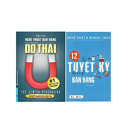 Combo 2Q Marketing - Bán Hàng : 12 Tuyệt Kỹ Bán Hàng + Nghệ Thuật Bán Hàng Của Người Do Thái (Tái Bản 2020)
