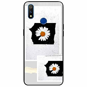 Ốp lưng in cho Realme 3 Mẫu Hai Khung Hoa Cúc