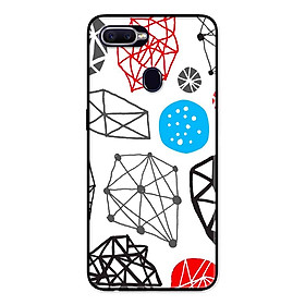 Ốp Lưng in cho Realme 2 Mẫu Họa Tiết Khối Cầu - Hàng Chính Hãng