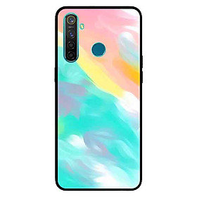 Ốp Lưng in cho Realme 5 Mẫu Họa Tiết Nước Loang - Hàng Chính Hãng