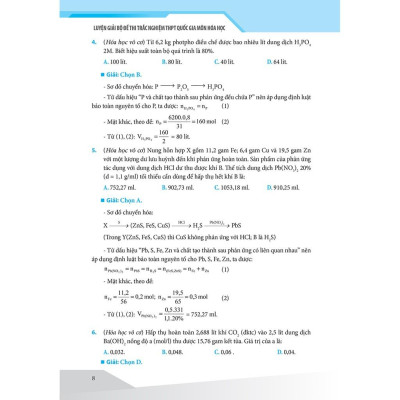 Luyện Giải Bộ Đề Thi Trắc Nghiệm THPT Quốc Gia Môn Hóa Học - Bản Quyền