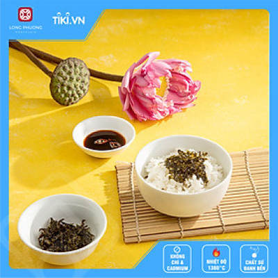 Combo 3 món: bát cơm, đĩa chấm và bát mắm loe