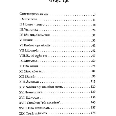 Tháng Mười Một Ở Thung Lũng Mumi